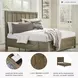 Cabalynn Light Brown King Panel Storage Bed