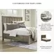 Cabalynn Light Brown King Panel Storage Bed