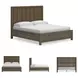 Cabalynn Light Brown King Panel Storage Bed