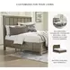 Cabalynn Light Brown California King Panel Storage Bed