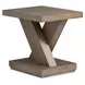 Lansbury Antique Wheat Square Occassional Table Set