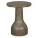 Bosley Lt. Brown Porpoise Round Accent Table