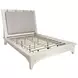 Americana Modern Cotton Queen Upholstered Panel Bed
