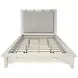 Americana Modern Cotton Queen Upholstered Panel Bed
