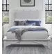 Americana Modern Cotton King Upholstered Panel Bed