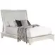 Americana Modern Cotton King Upholstered Panel Bed