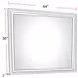 Americana Modern Cotton Landscape Mirror