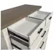Americana Modern Cotton 6 Drawer Chest