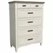 Americana Modern Cotton 6 Drawer Chest