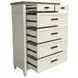 Americana Modern Cotton 6 Drawer Chest