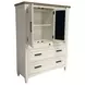 Americana Modern Cotton 7 Drawer Chest