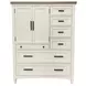 Americana Modern Cotton 7 Drawer Chest
