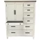 Americana Modern Cotton 7 Drawer Chest