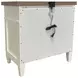 Americana Modern Cotton 3 Drawer Nightstand