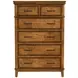 Bandalier Russet Storage Panel Bedroom Set