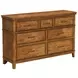 Bandalier Russet Storage Panel Bedroom Set
