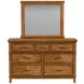 Bandalier Russet Storage Panel Bedroom Set