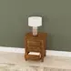 Bandalier Russet 3 Drawer Nightstand with USB Charging