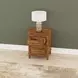 Bandalier Russet 3 Drawer Nightstand with USB Charging