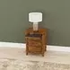 Bandalier Russet 3 Drawer Nightstand with USB Charging