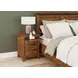 Bandalier Russet 3 Drawer Nightstand with USB Charging