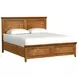 Bandalier Russet Queen Panel Bed