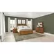 Bandalier Russet Queen Panel Bed