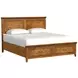 Bandalier Russet King Storage Panel Bed