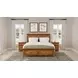 Bandalier Russet King Storage Panel Bed