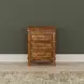 Bandalier Russet 3 Drawer Nightstand with USB Charging