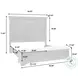 Hickory Creek Brown Velvet King Storage Panel Bed