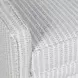 Barrett White Upholstered Swivel Accent Armchair
