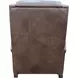 Barrett Worthington Cognac Leather Lounge Power Recliner with USB Charging and Nailhead Trim
