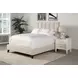 Avery Dune Natural Performance Fabric Queen Upholstered Panel Bed