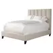 Avery Dune Natural Performance Fabric King Upholstered Panel Bed
