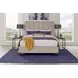 Avery Dune Natural Performance Fabric King Upholstered Panel Bed