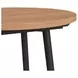 Orlando Brown and Black Outdoor 28" Round Bar Table