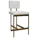 Baylor Bronze and Bronze Counter Height Stool