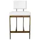 Baylor Bronze and Bronze Counter Height Stool
