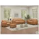Baylor Cinnamon Leather 84" Sofa