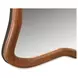 Leni Brown Rectangular Wall Mirror