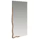 Leni Brown Rectangular Wall Mirror