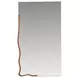 Leni Brown Rectangular Wall Mirror