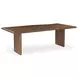 Lila Brown 98" Rectangular Dining Table