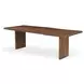 Lila Brown 98" Rectangular Dining Table