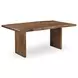 Lila Brown 78" Rectangular Dining Table
