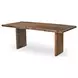 Lila Brown 78" Rectangular Dining Table