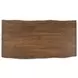 Lila Brown 78" Rectangular Dining Table