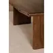 Lila Brown 78" Rectangular Dining Table