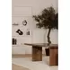 Lila Brown 78" Rectangular Dining Table